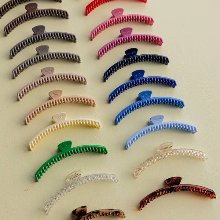 KAXI – Großhandel Haarclip – Damen – GLÄNZENDE ORIGINALE HALTE-ALLES-KLAUE (22 FARBEN)1