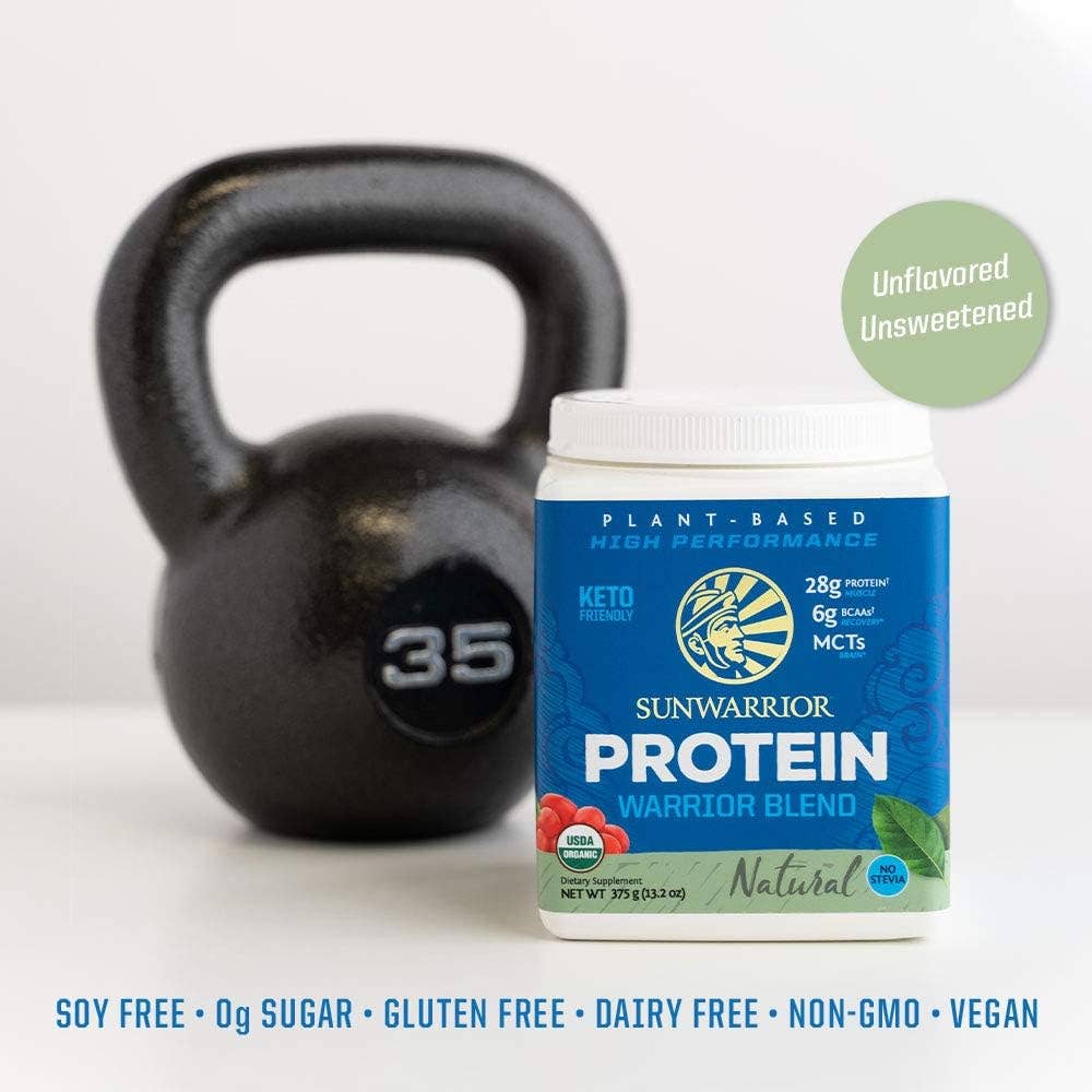 Sunwarrior - Wholesale Protein/Superfood Powder - Warrior Blend Unflavored Protein - Pea Protein Powder9