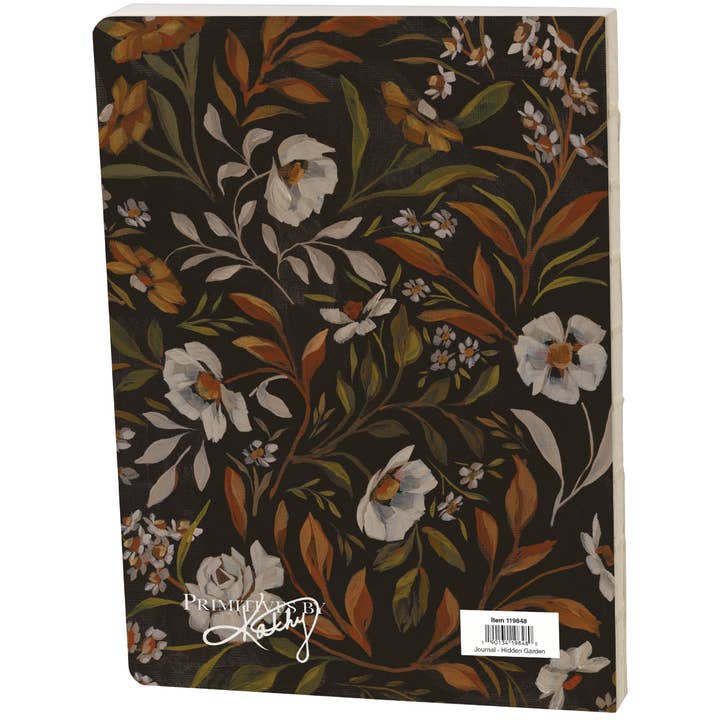 Primitives by Kathy - Wholesale Notebook - Hidden Garden Journal1