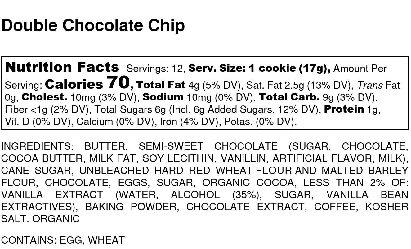 Bell’s Reines Gourmet Miniature Cookies – wholesale Biscuit – Artisanal Double Chocolate Soft Gourmet Cookies – 12-Count 4