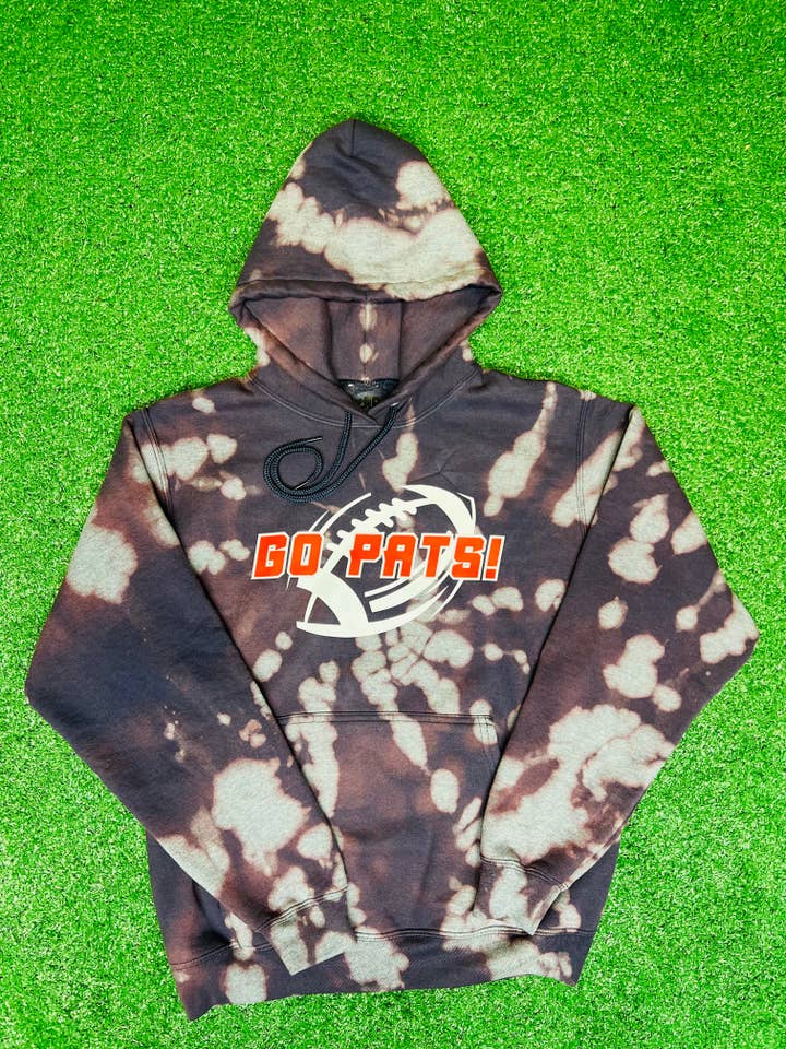 Hoodie - FOOTBALL COLLECTION "GO PATS!" for wholesale by Tyed with Love