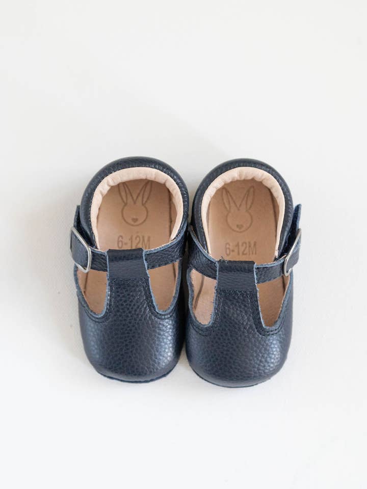Shaughnessy Shoe - Navy for wholesale by Aston Baby