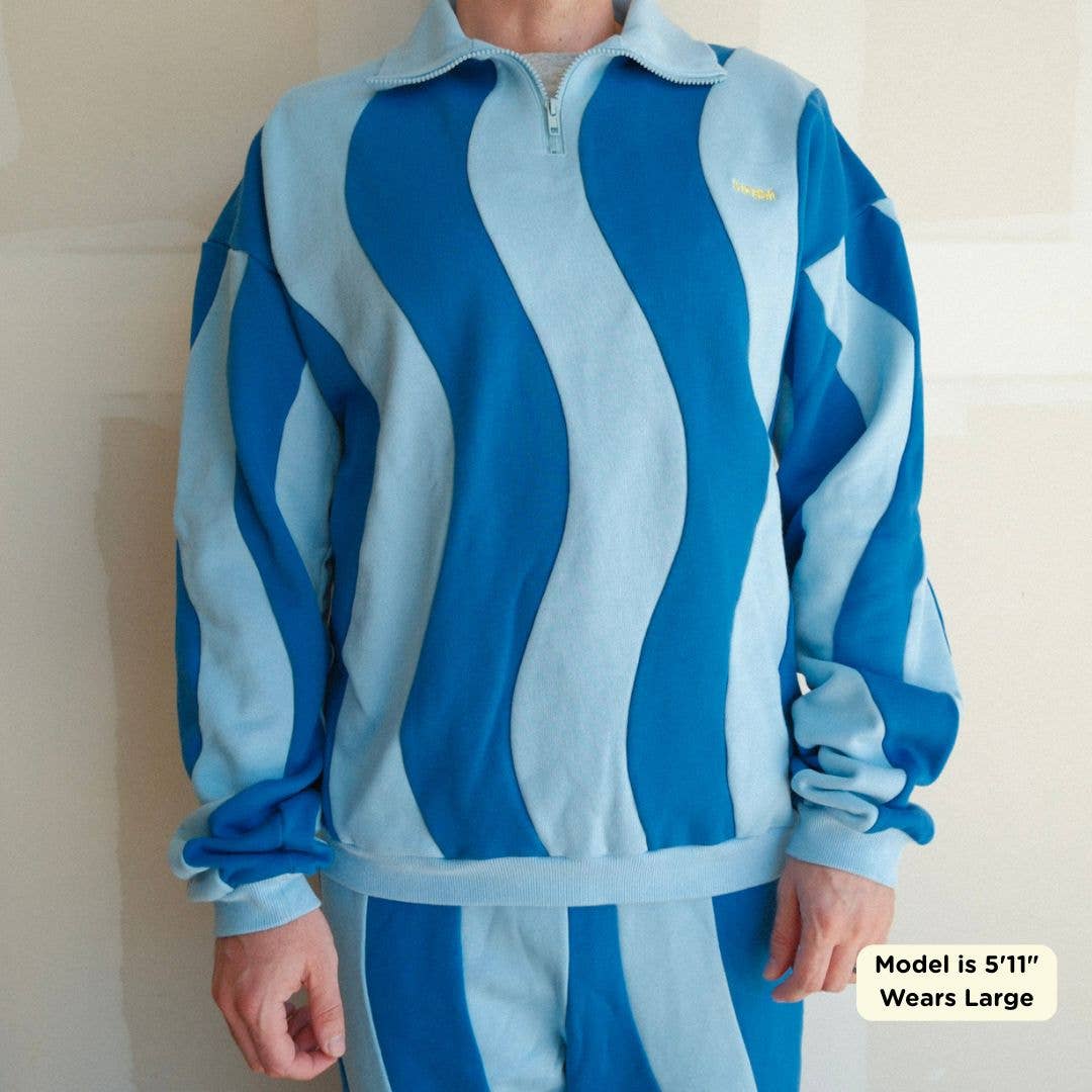 Sunbean - Wholesale Sweatshirt - Unisex - Ziggy Cotton Human Quarter-Zip Sweatshirt2