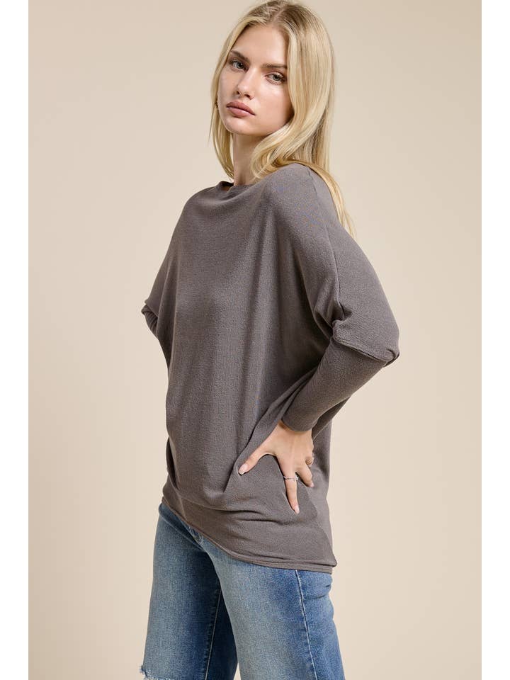 Charlotte Avery - Wholesale Blouse - Women's - Signature Crepe Hacci Dolman Essential19