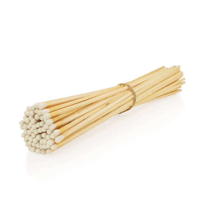 Chandler Studio - Wholesale Matches - 11" Inch White Extra Long Matchsticks (200 Matchsticks)