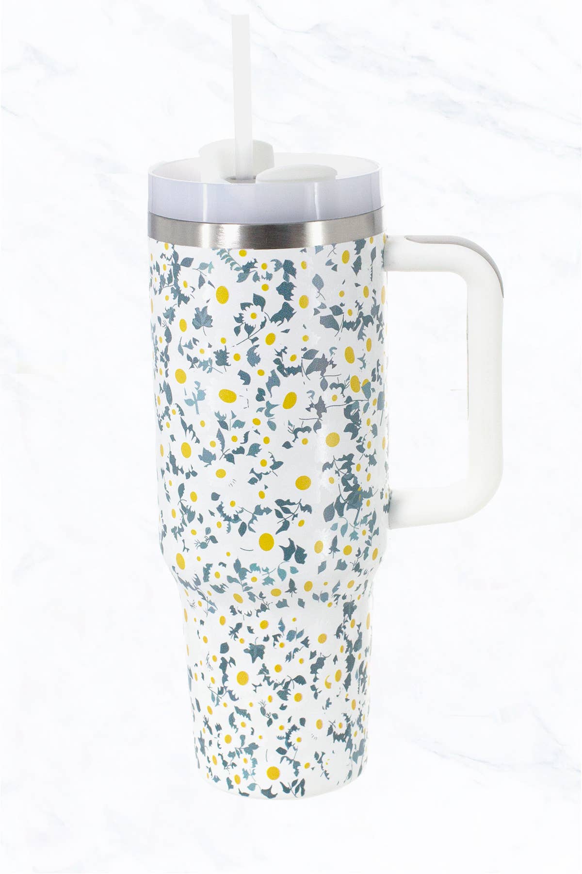 Suzie Q USA - Wholesale Insulated Mug/Tumbler - 40 oz, Stainless Steel and Silicon Design Tumbler4
