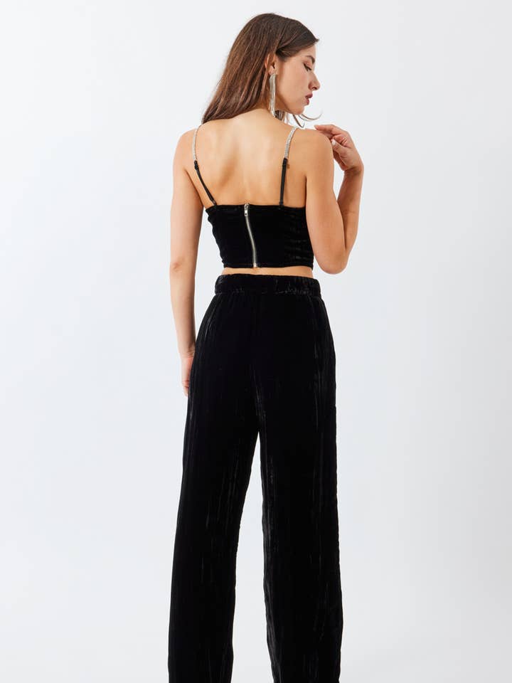 SARCELLE PANTALON EN VELOURS S80223 en vente sur Faire1