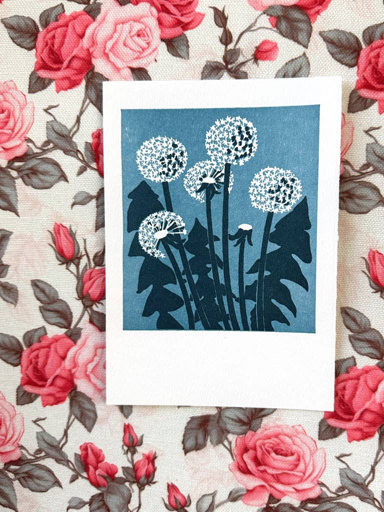 Saturn Press - Wholesale Everyday Greeting Card - Dandelions1