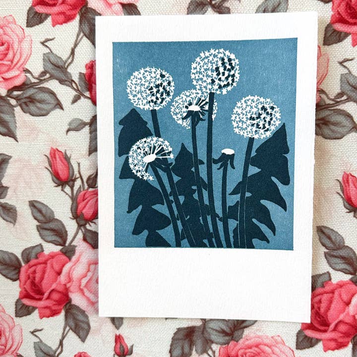 Saturn Press - Wholesale Everyday Greeting Card - Dandelions1