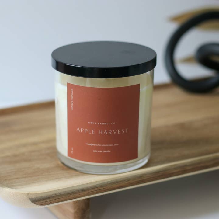 Nova Candle Co - Wholesale Jar/Filled Candle - Soy Wax Candle | Classic Glass Jar (Holiday Edition)4