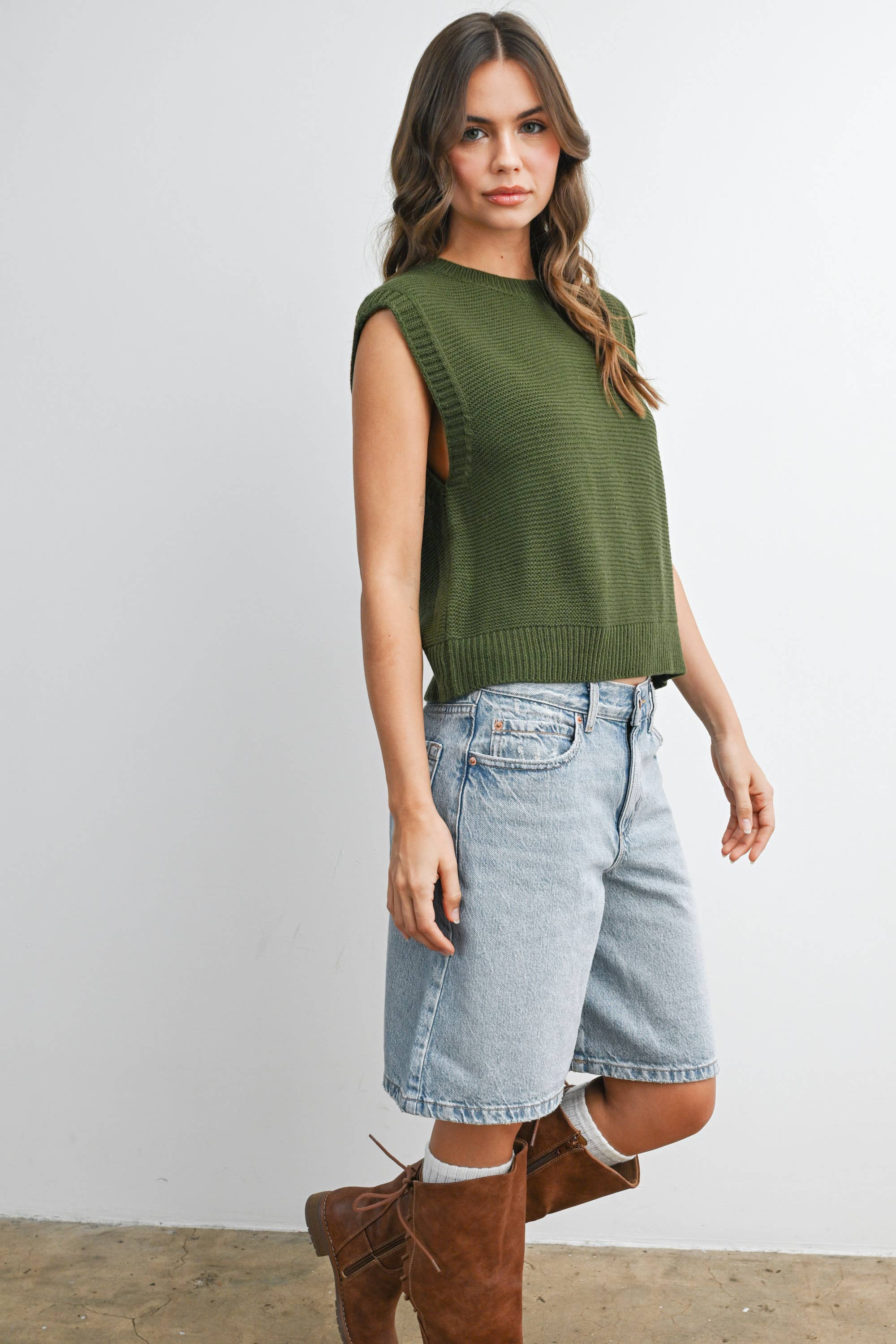 BUTTERMELON - Vente Haut en maille – femme - Haut en maille uni - BMW760014