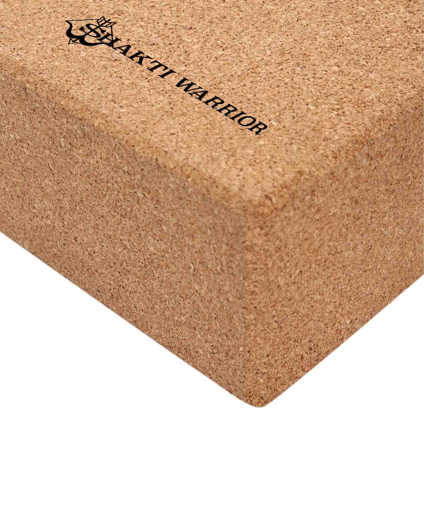 Shakti Warrior - Wholesale Yoga Block/Bolster - Align Yoga Cork Block2