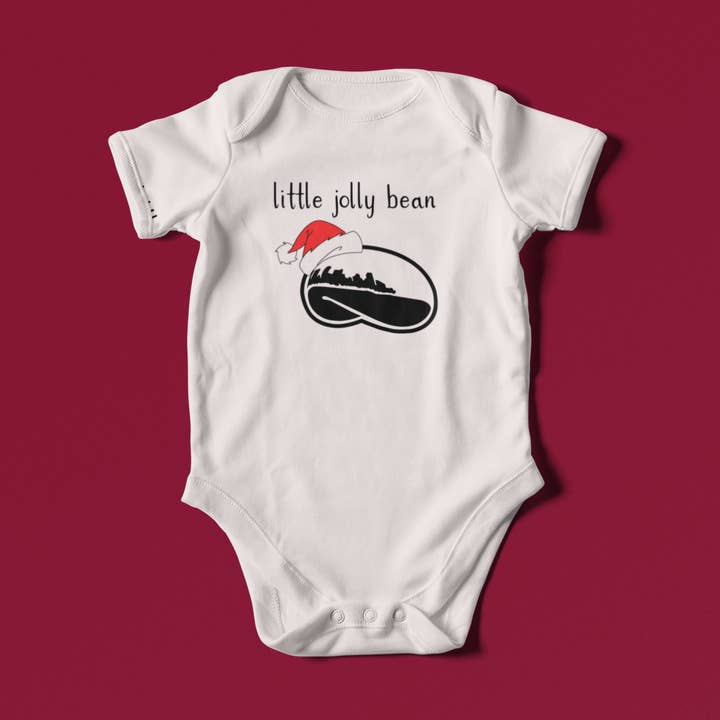 Christmas Chicago Bean Onesie for Babies! for wholesale by 34Designed