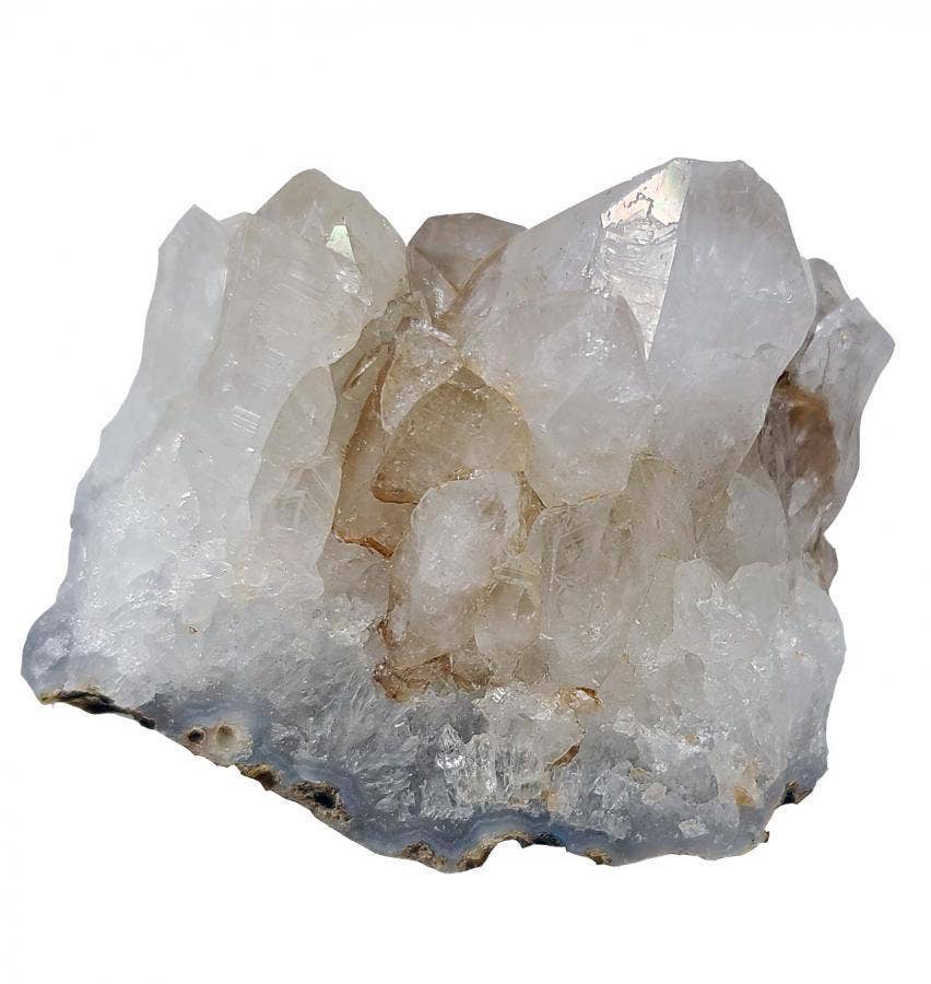 GREENROOTS USA LLC - Wholesale Spiritual Stone/Crystal - Quartz Druzy Crystal Clusters 6oz0