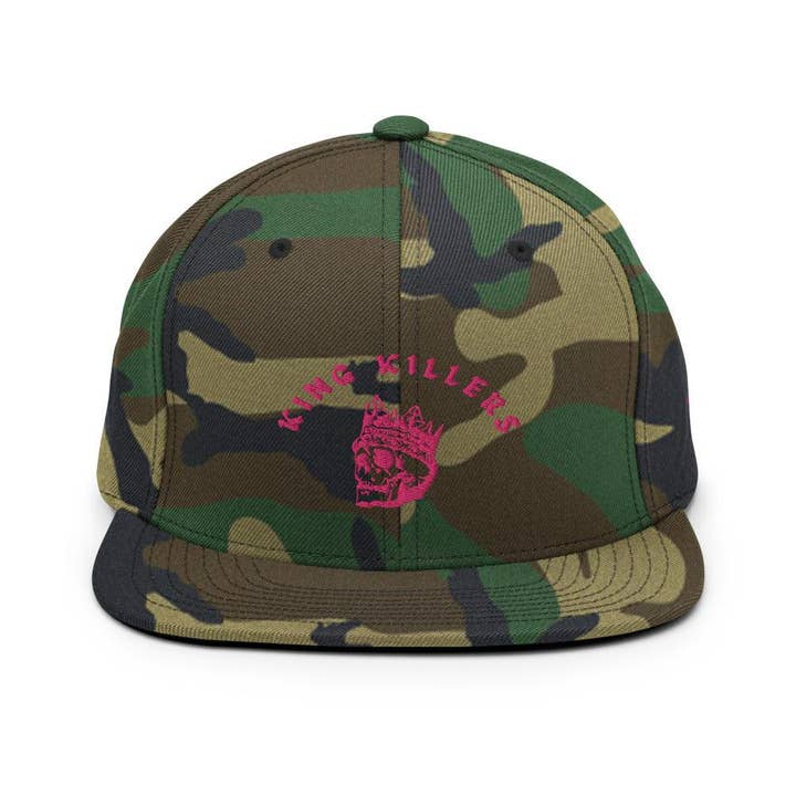 Flamingo Pink King Killers Snapback Hat for engroshandel hos King Killers