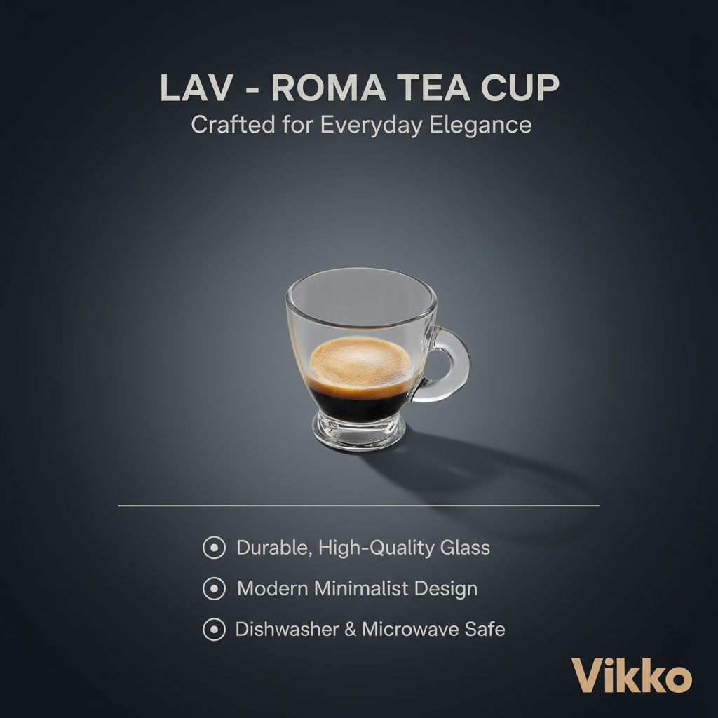 Kadra Kitchenware - Wholesale Coffee/Tea Cup - Lav - Roma Tea Cup3