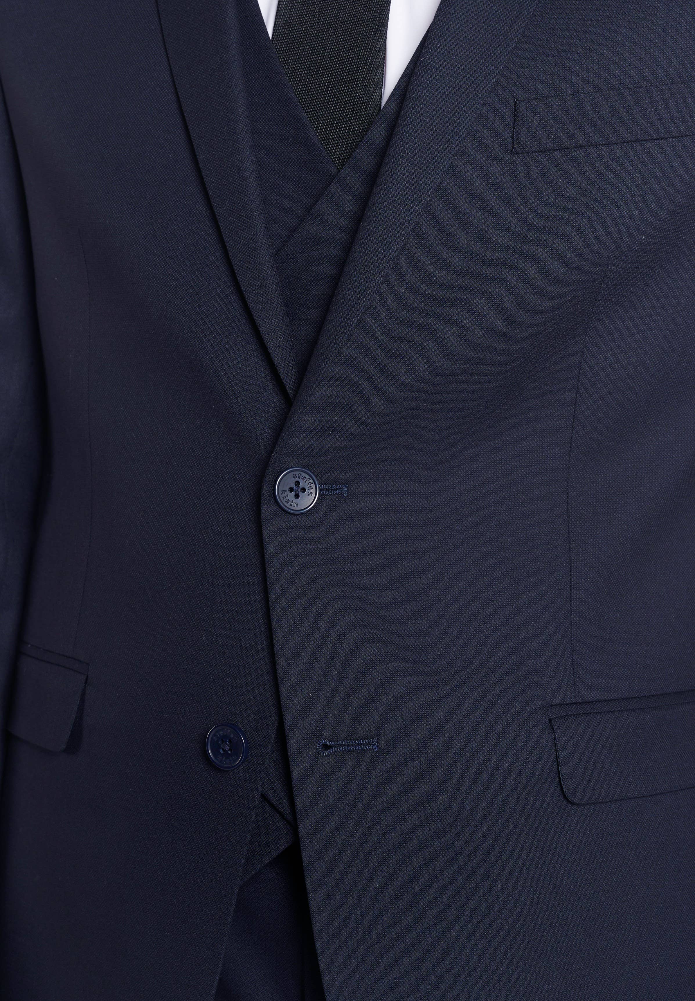 navy Steffen Klein Men's Three-Piece Suit for wholesale on Faire6