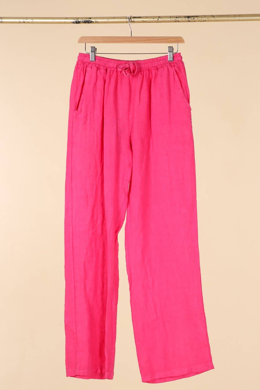 la maison des fibres naturelles - Wholesale Pants - Women's - Straight linen trousers 630132 100% linen8