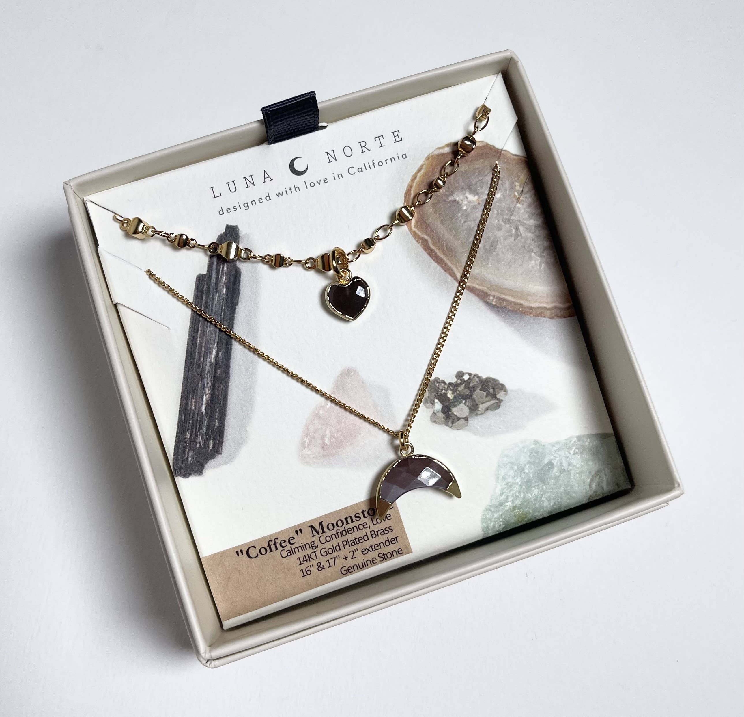 Luna Norte - Vendita all'ingrosso Parure di gioielli - Set collana Espresso Yourself2