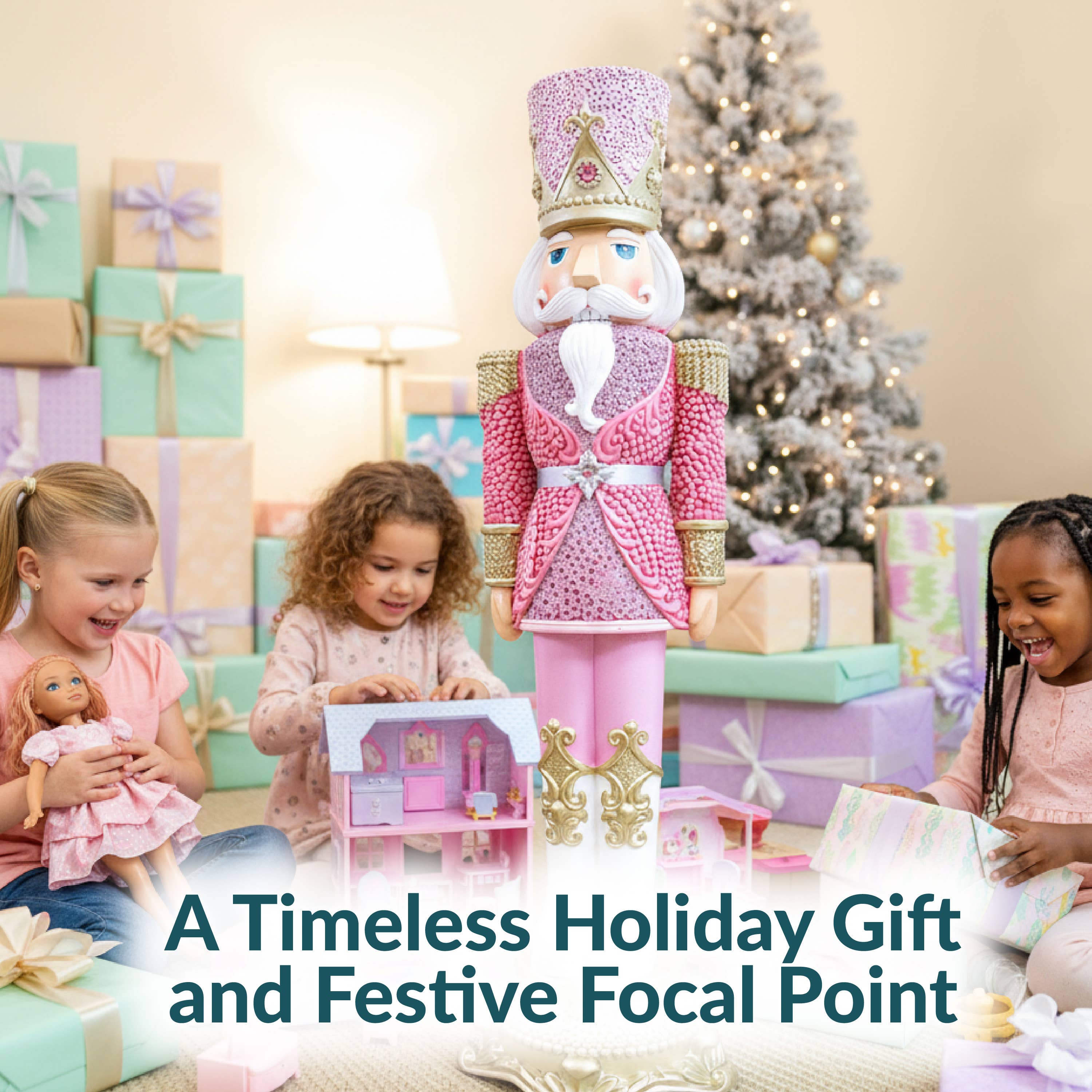 Sunnydaze Decor - Wholesale Holiday Nutcracker - Kenneth the Princely Christmas Statue - 37" H6