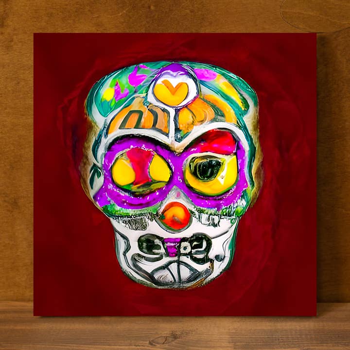 I will always remember you sugar skull infinity space radiant space retro for wholesale by Infinite Soldier