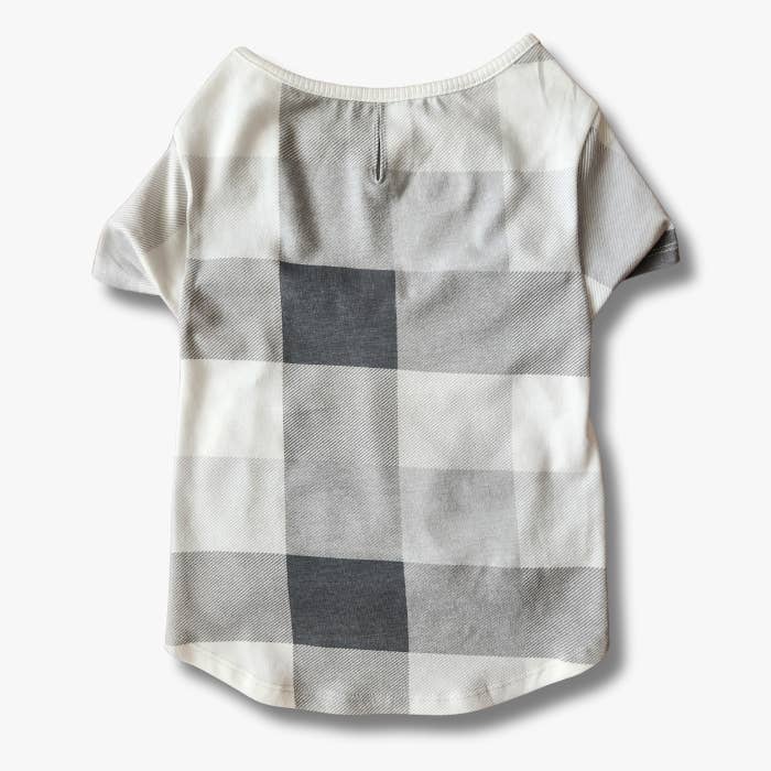 Pet T-Shirt - Fireside Plaid for wholesale by The Black Sheep Fam