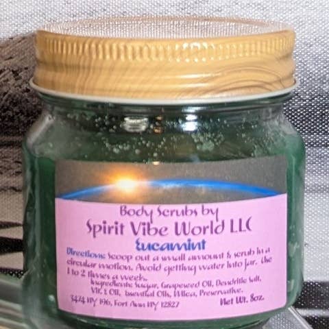 Spirit Vibe World LLC - Wholesale Body Scrub/Exfoliant - Eucamint Body Scrub