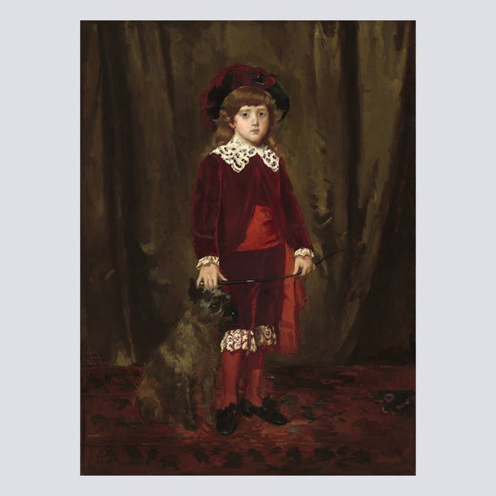 Eddy Cassatt (Edward Buchanan Cassatt) (1875) Impression d'art pour la vente par Milisima Studio