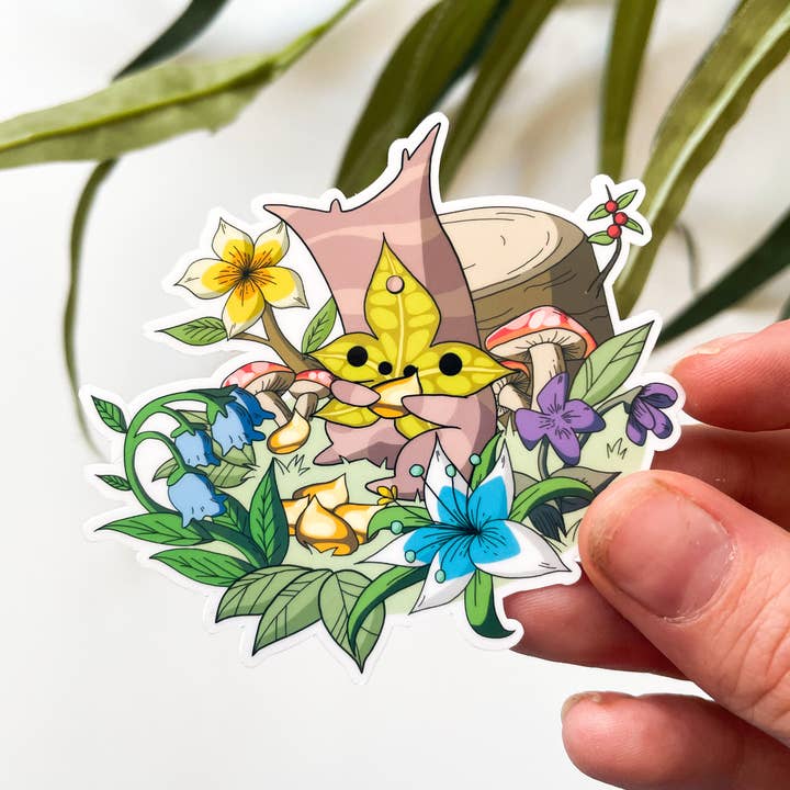 Sarah May Arts - Wholesale Sticker - Korok Garden Vinyl Waterproof Die Cut Sticker