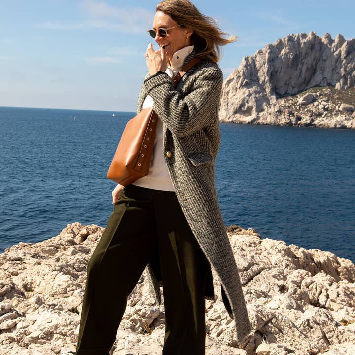 La Benjamine - Wholesale Shoulder Bag - Women's - #680 Cognac5