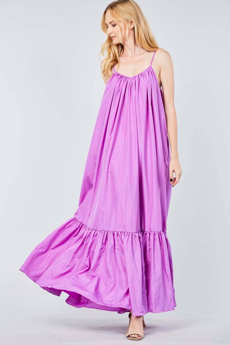 TOV - Vente Robe – femme - [OP4178] Robe à bretelles spaghetti avec dos bas20