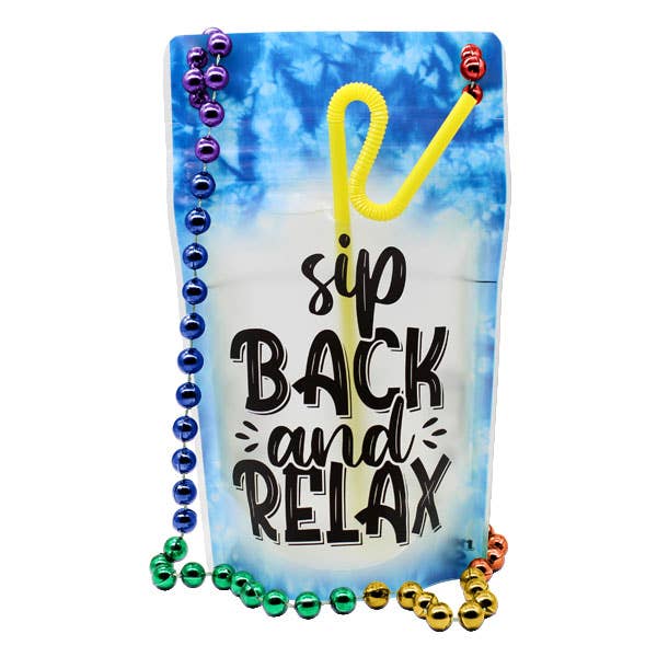 NeckSip - Vente Sacs pour bouteilles de vin - Sip Back And Relax - Sachets à boisson portables (12 oz | paquet de 2)8