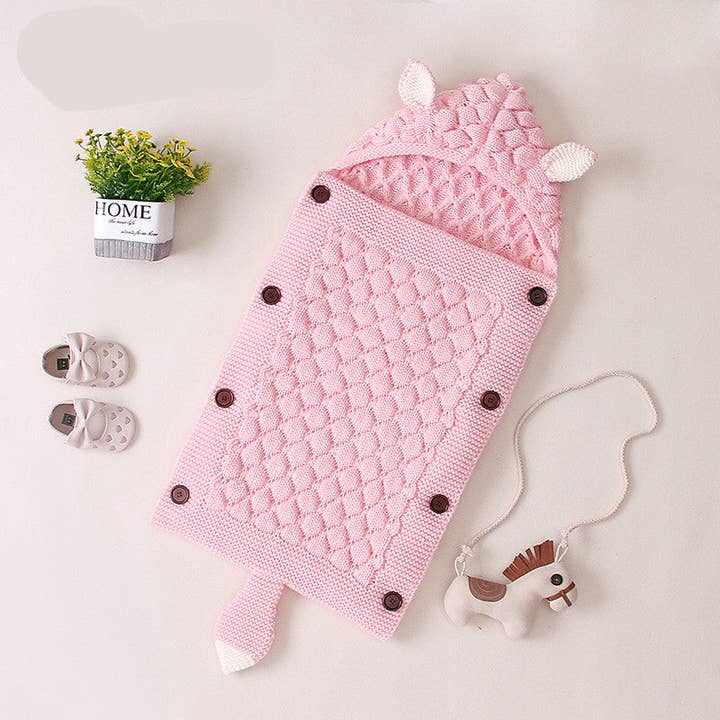 Annie & Charles – Großhandel Schlafsack – Baby – Annie & Charles® gestrickter Schlafsack3