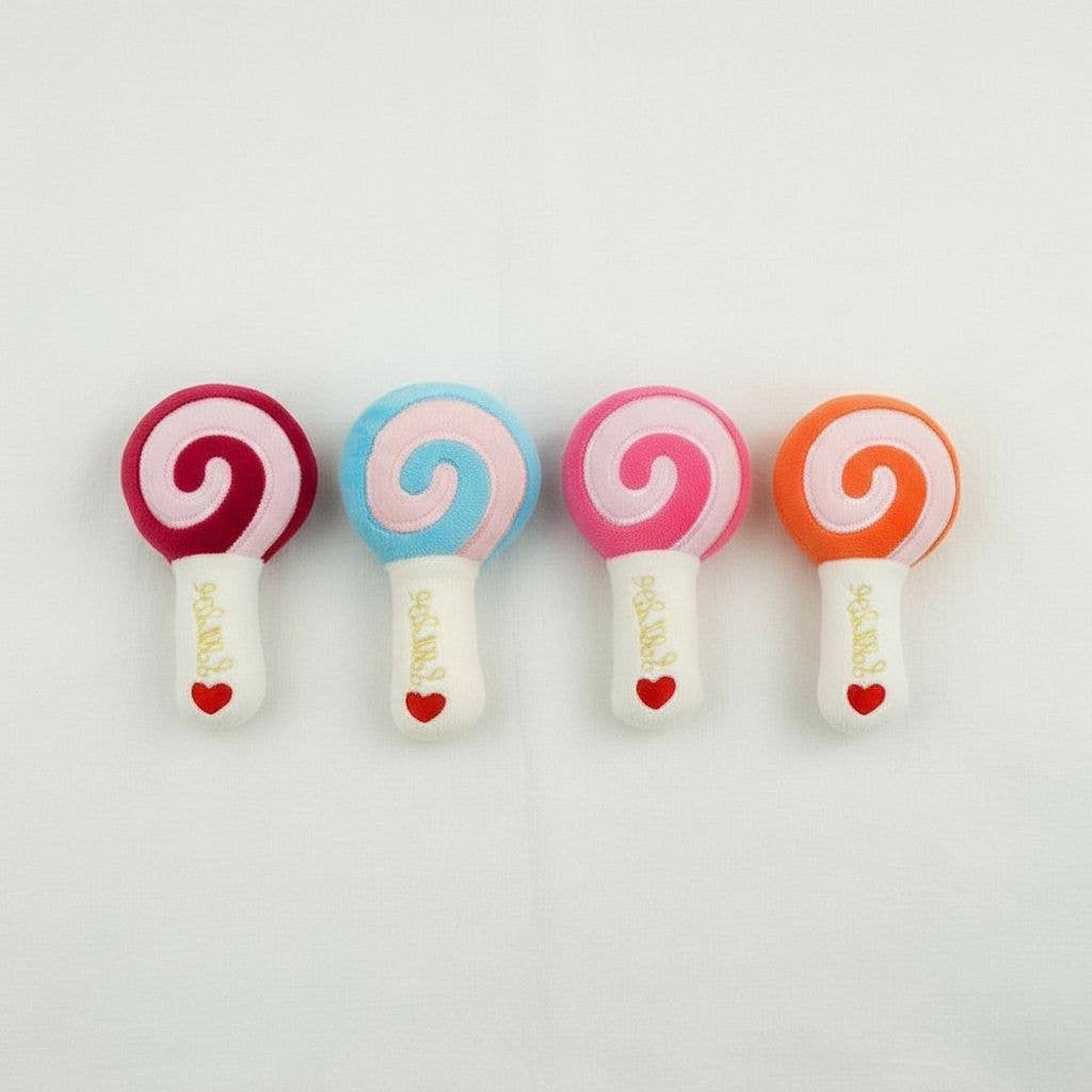 kapeit - Wholesale Pet toy – Cat/dog - Plush Lollipop Squeaky Dog Toy3