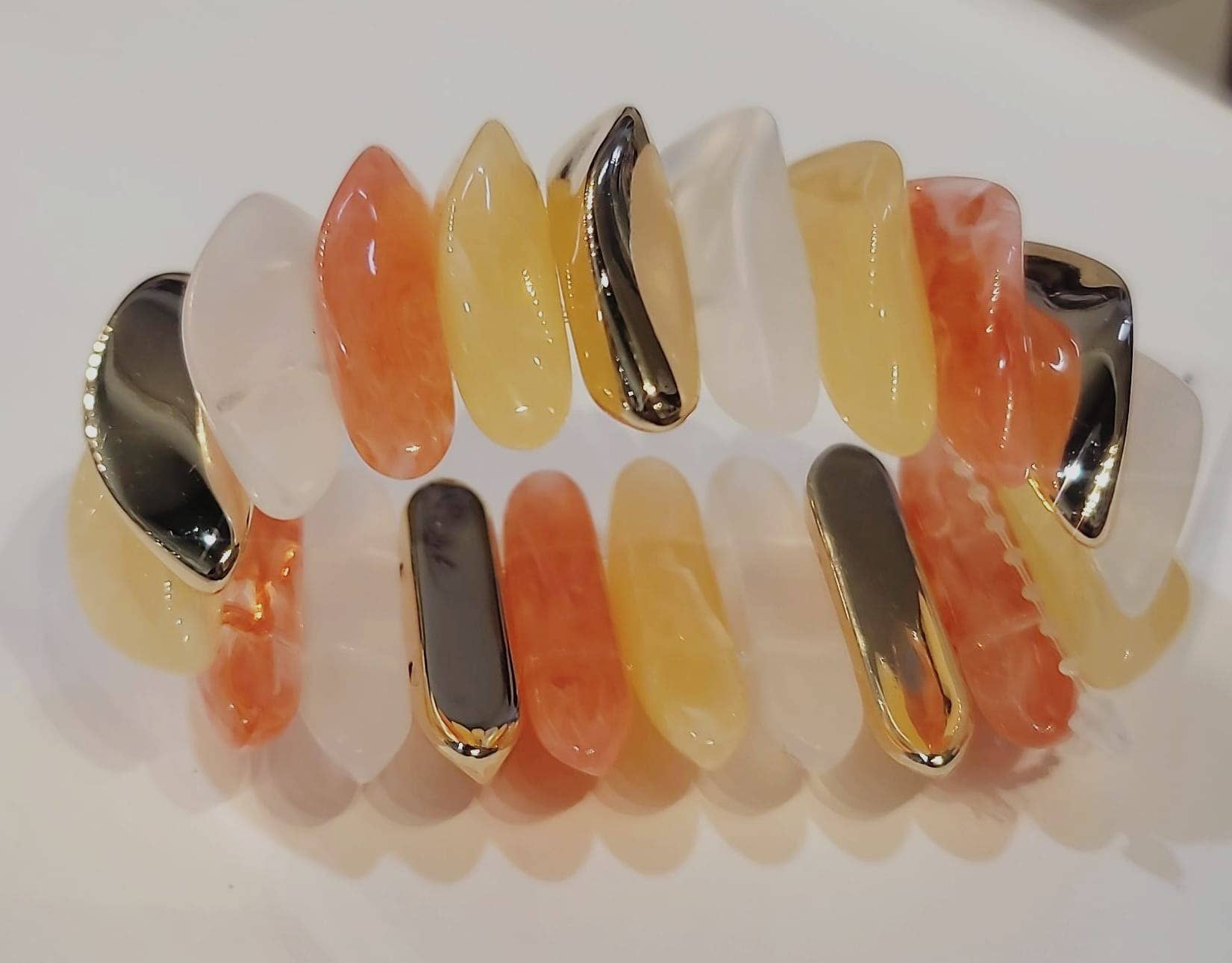 Oblige by G – Pulseira por atacado – Coleção de Pulseiras Chunky em Resina Bold 1NJB-508711