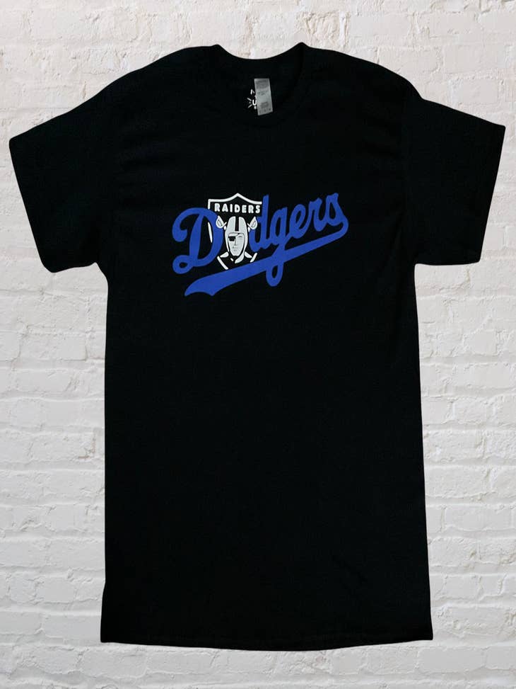 CAMISETA MUJER LOS ANGELES DODGERS A RAYAS