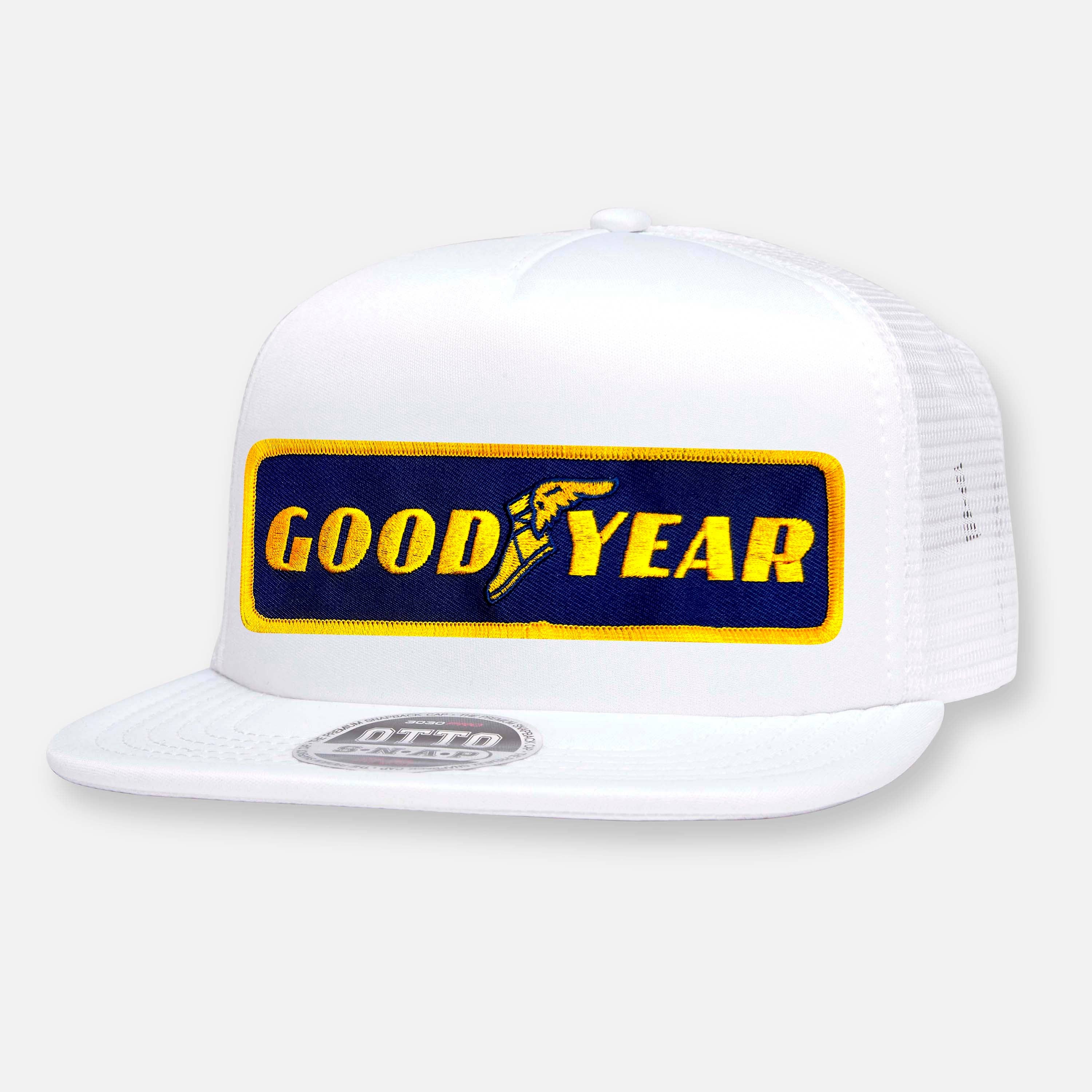Webig Moto Company - Wholesale Trucker Hat - Unisex - GOODYEAR PIT CREW PATCH HAT3