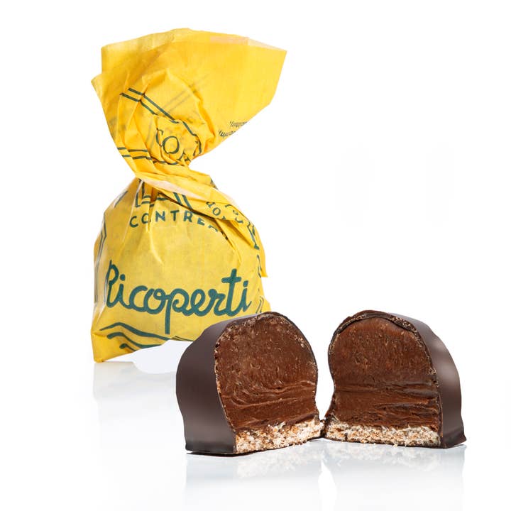 Pasticceria Brignone – Chocolate por atacado – Cuneesi al Cointreau - Chocolates italianos - 500 g1