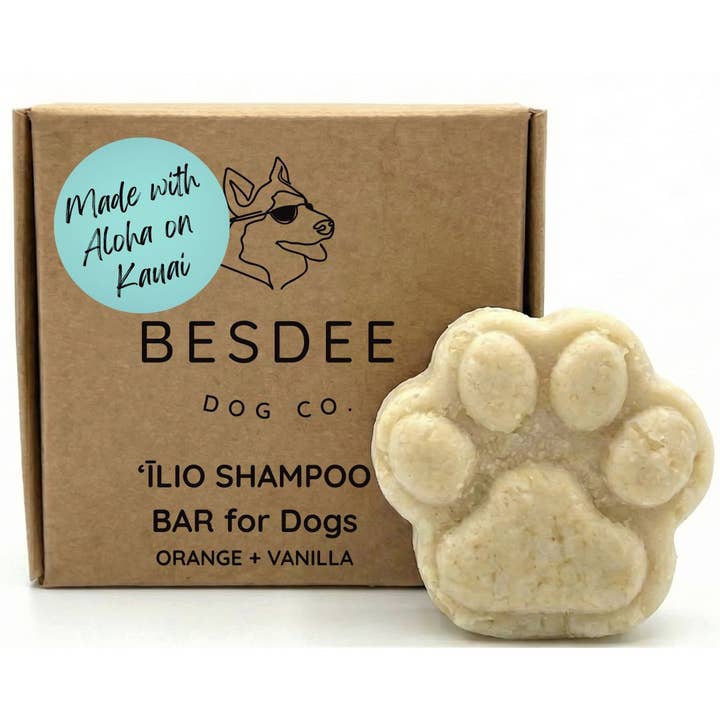 'Īlio Shampoo Bar for Dogs for wholesale by Besdee Dog Co.
