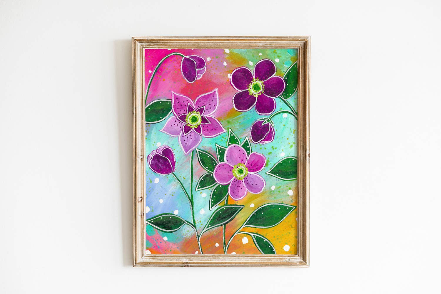 Bethany Joy Art - Wholesale Art Print - Hellebore Flowers Bethany Joy Art Print