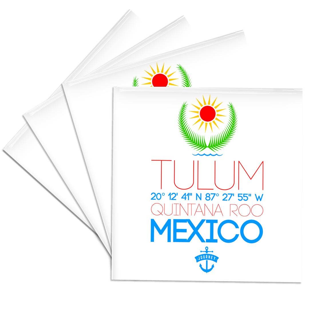 3dRose - Wholesale Coasters - 3dRose, Tulum, Quintana Roo, Mexico, beautiful summer travel gift, Coaster0