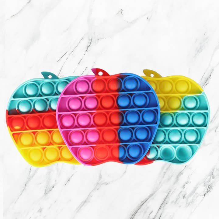 Rainbow Apple Pop It Fidget Fun Kids Toy and other Purchase Wholesale pop it fidget toys. Free Returns & Net 60 Terms on Faire trending on Faire.