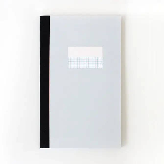 Paperways Notebook - Bald Square - Gray - S for wholesale by Paperways
