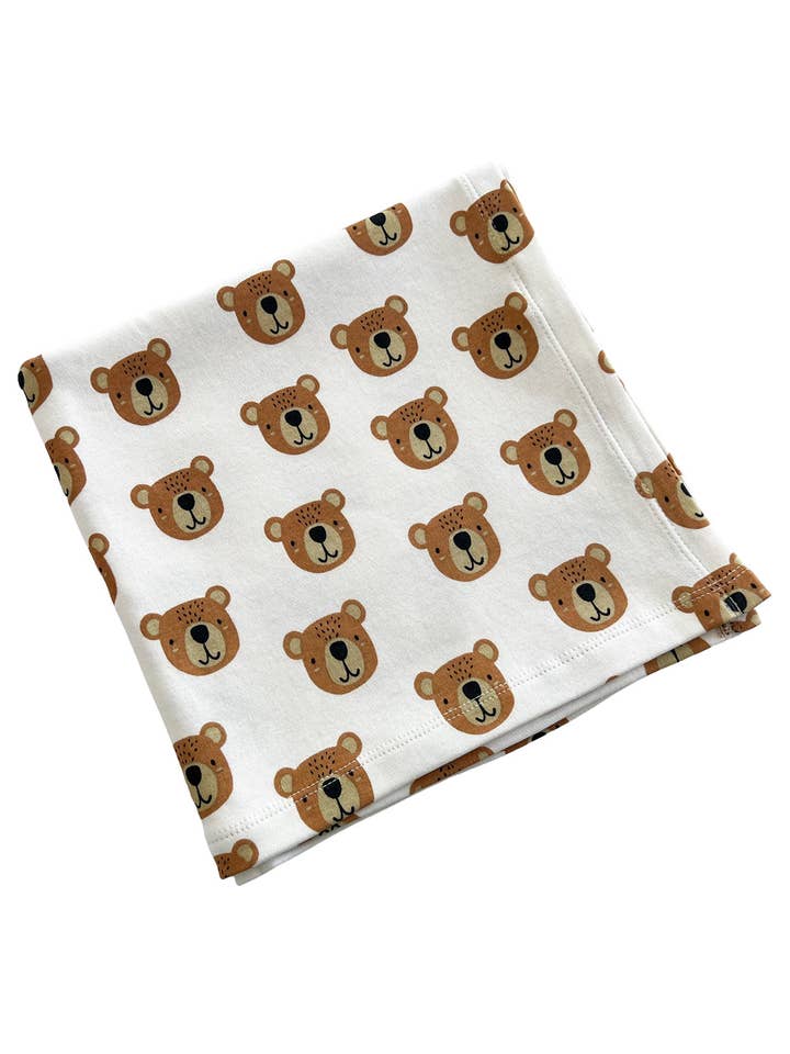 SIIX Collection - Wholesale Swaddle - Baby - Baby Bear / Organic Swaddle