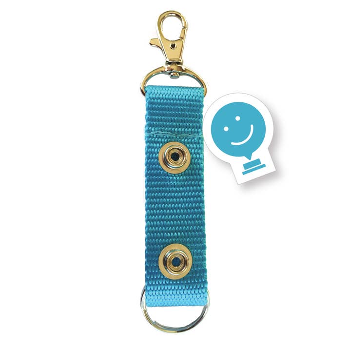 Portachiavi - Neon Blue per la vendita all'ingrosso da parte di ChattySnaps