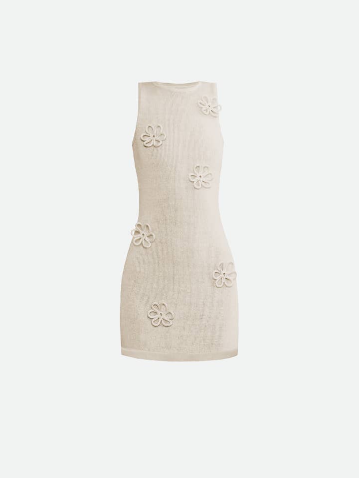 Flower mini tank dress for wholesale by Studio Selles