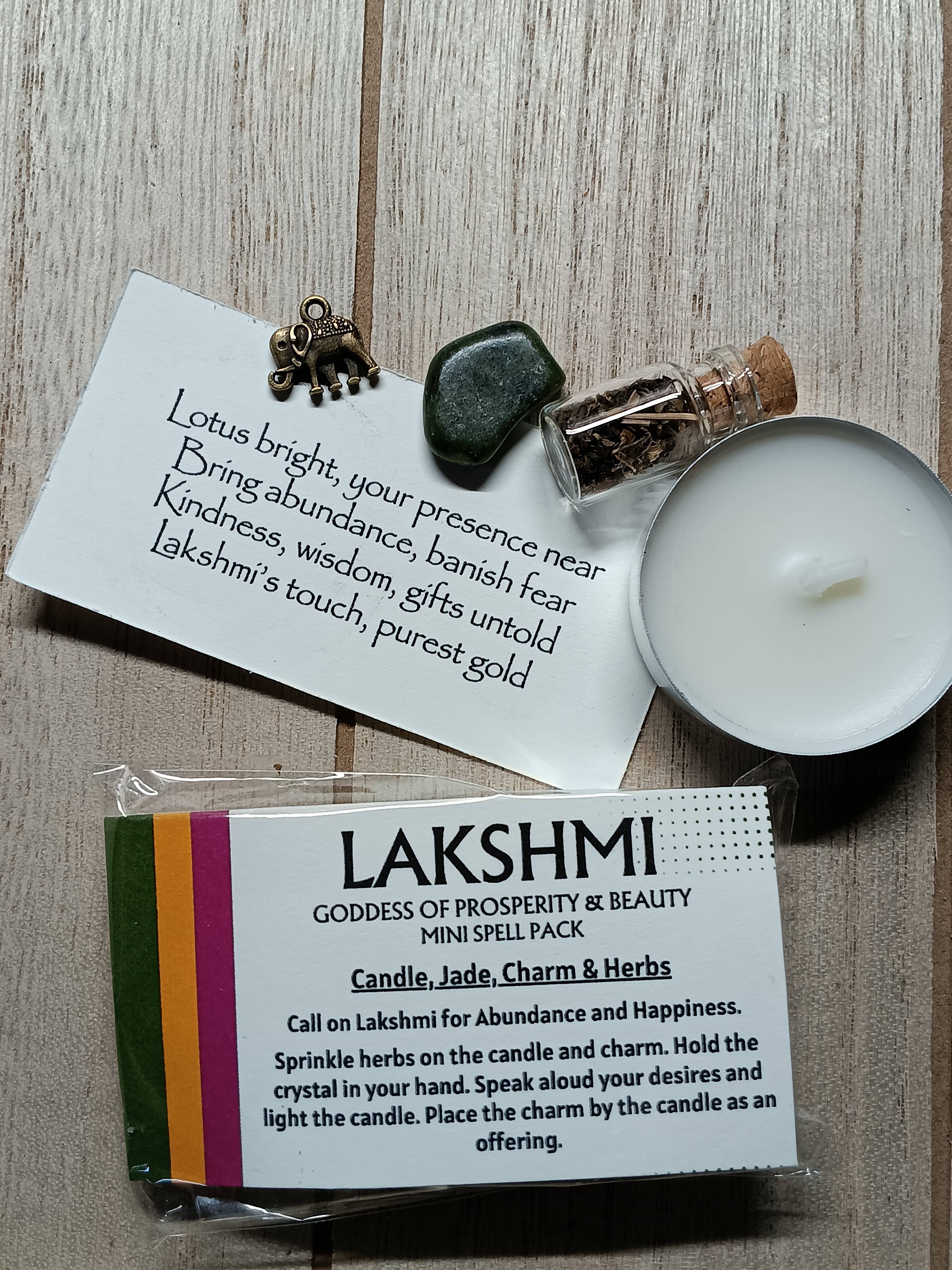 Elemental Earth Shop - Vente Accessoire de méditation - Packs de Rituel Mini Déesse Pack de Voyage8