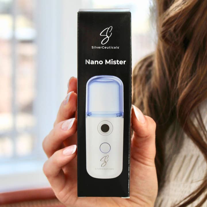 SilverCeuticals - Vente Brume/eau visage et corps - Nano Brumisateur (Vide / Rechargeable)1