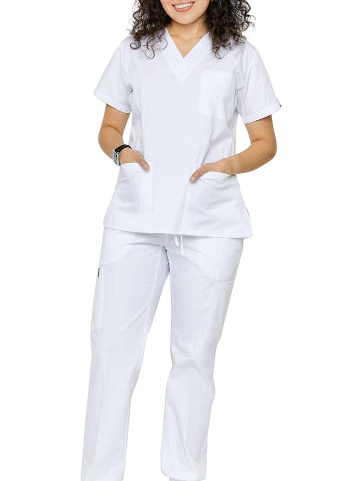 Dress A Med - Wholesale Healthcare Uniform - Women's - Women's Classic 8 Pocket Jogger Uniforms - Style 103-JR1