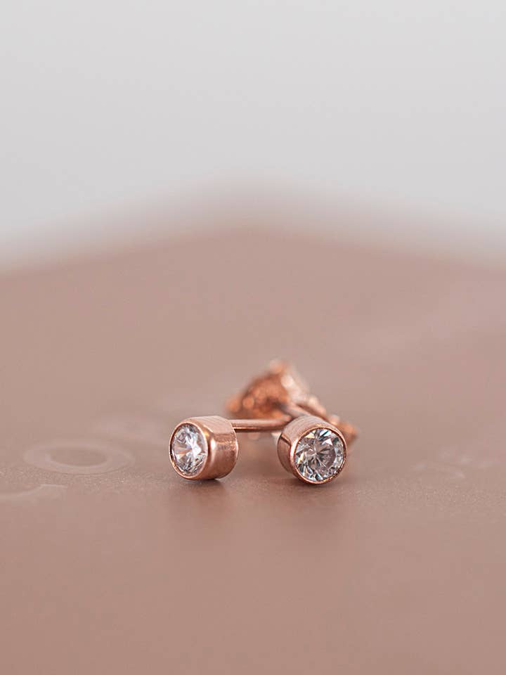 Aurora Studs for wholesale by Copper Rose Jewelry